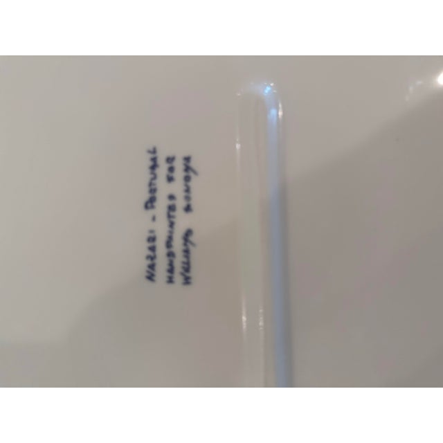 Williams-Sonoma Blue and White Portuguese Serving Tray For Sale In Phoenix - Image 6 of 8