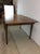 Mid Century Modern Walnut Dining Table With Leaf For Sale - Image 11 of 12