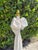 Mid-Century Modern Vintage John Dickinson Style Postmodern Draped Plaster Floor Lamp For Sale - Image 3 of 13
