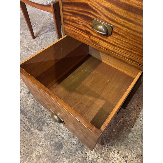 Vintage Industrial Wooden Filing Drawers, 1930s For Sale - Image 9 of 18