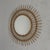 This mirror is in top condition. Screw a hook into the wall and hang it up! Ø: 67 cm. Depth: 2.5 cm. Ø bevelled mirror: 35...