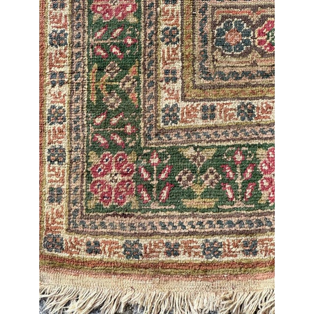 Vintage Turkish Kayseri Silk Rug, 1970s For Sale - Image 14 of 17