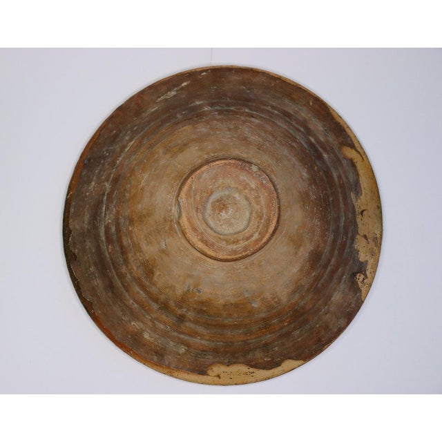Vintage Handmade Clay Bowl or Plate, 1930s For Sale - Image 15 of 18