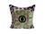 Large Silk Cushion Cover with Mystic Design, 2000s For Sale - Image 11 of 11