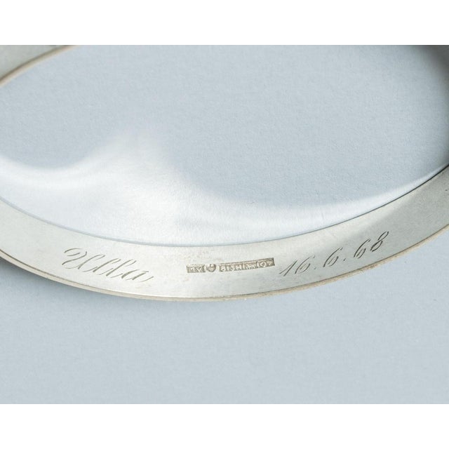 Silver and Amethyst Bracelet by Martti Viikinniemi, 1968 For Sale - Image 6 of 7