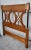 Twin Size Regency Mahogany Headboards Vintage Brass Mid Century Hollywood Bed 60s For Sale - Image 11 of 13