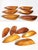 Mid 20th Century Wood Bowls and Serving Utensils by Arthur Umanoff, Set of 9 For Sale - Image 10 of 10