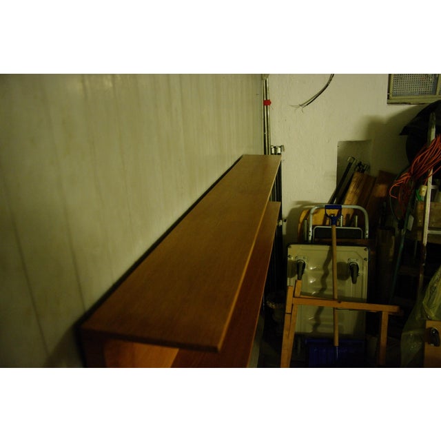 Teak Wall Shelf by Walter Wirtz for Wilhelm Renz, 1960 For Sale - Image 6 of 11