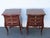 French French Bombay Serpentine Nightstands Bedside Tables a Pair 6653 For Sale - Image 3 of 18