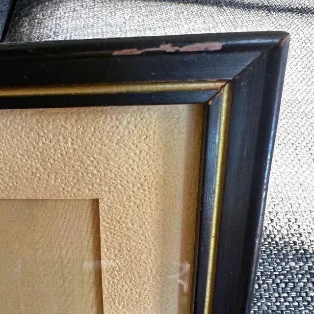 Mid-Century Japanese Watercolors on Silk, Artist Signed, Framed, Pair For Sale - Image 11 of 12