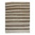 Mid-Century Modern Neutral Square Turkish Kilim - 5' x 5'10" For Sale