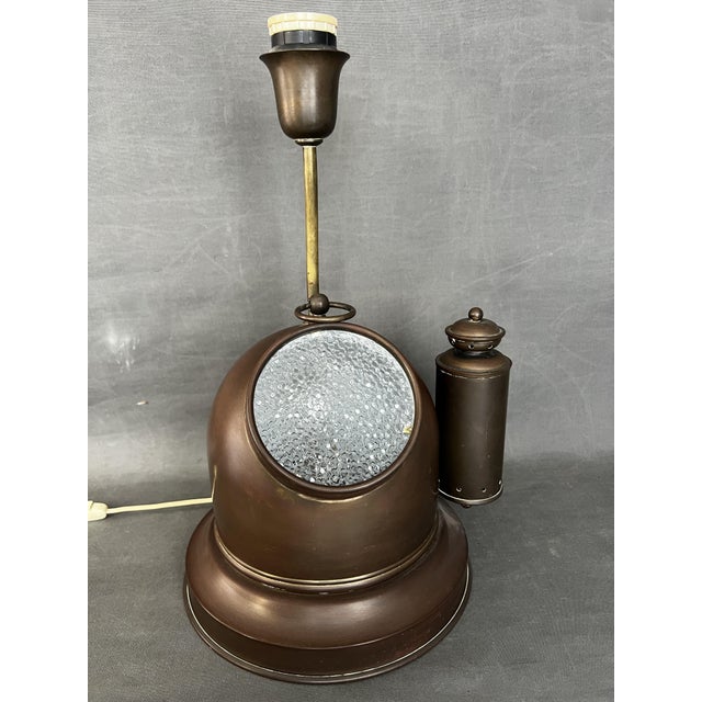 Vintage Naval Lamp, 1970s For Sale - Image 4 of 8