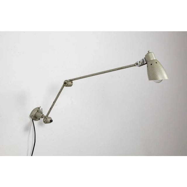 Industrial Wall Lamp, 1950s For Sale - Image 6 of 8