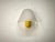 Yellow Wall Light from VeArt, 1980s, in Very Good conditions. Designed 1980 to 1989 I have official proof of authenticity...