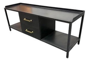 Industrial Metal Entry Bench
