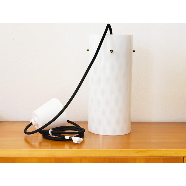 1950s Mid-Century Murano Glass Polkadot Pendant Light by Rupert Nikoll, 1950s For Sale - Image 5 of 10