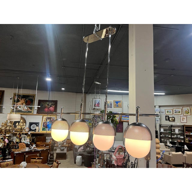 Contemporary Attributed to Hudson Valley “Nyack” Chandelier For Sale - Image 3 of 8