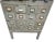 Mid 20th Century Industrial Metal Library Card File 32 Drawers by Watson For Sale - Image 14 of 18