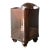 Ceramic Vintage Handcrafted Brown Pottery Vase For Sale - Image 7 of 14