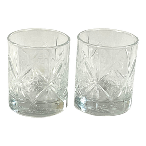 1980s Dewar’s True Scotch Tumblers- A Pair