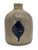 Excellent Small 1 Gallon Antique American Blue Decorated Stoneware Spirts Jug by N. A. White & Son in Utica N. Y. 1870s For Sale In Boston - Image 6 of 18