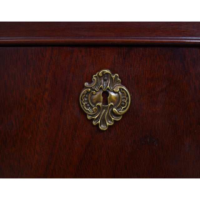 Baker Mahogany Chippendale Style Dresser For Sale - Image 12 of 18