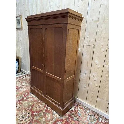 Oak Cardboard Box Cabinet, 1900s For Sale - Image 3 of 7