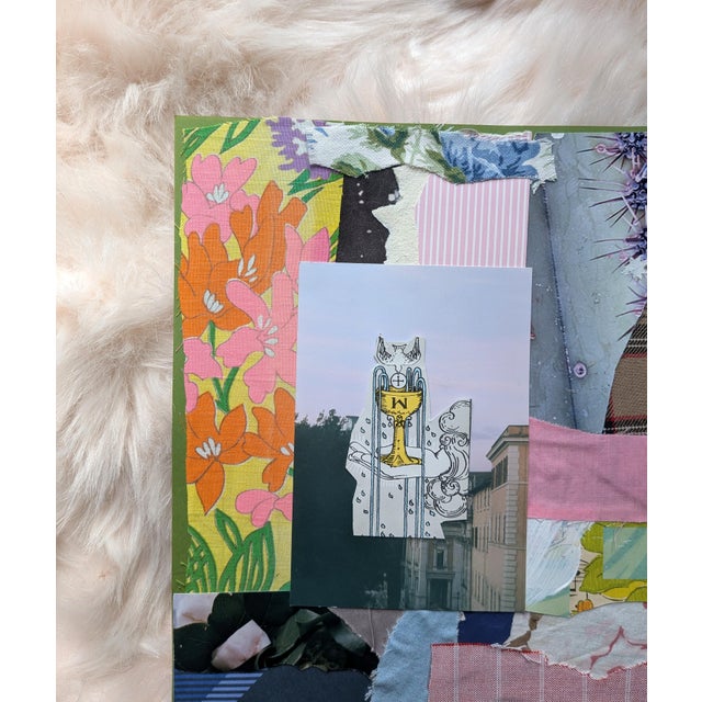 2020s "Another One" Contemporary Mixed Media Collage For Sale - Image 5 of 7