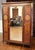 French Late 19th Century Satinwood Inlaid Bronze Mounted Beveled Mirror Armoire For Sale - Image 3 of 18