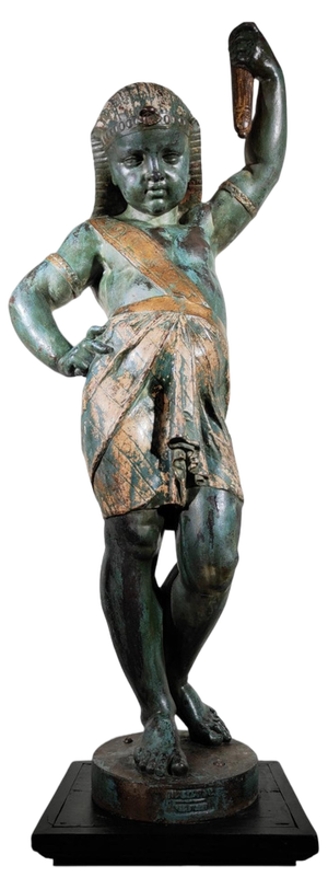 After Mathurin Moreau, Val d'Osne Egyptian Sculpture, 1880, Cast Iron