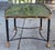 Glass 1 of 2 Dennis & Leen Regency Style Bland & Gold Mirror Top Side Table For Sale - Image 7 of 7