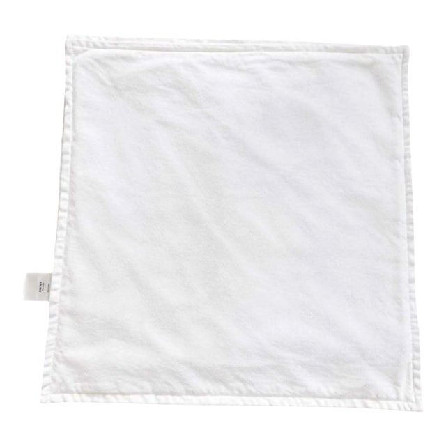 (1) 20”x22” White Pillow Cover For Sale