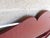 Burgundy Custom Shaker Primitive Style Peter Deen Hand Painted Twin Headboards- A Pair For Sale - Image 8 of 10