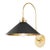 Hudson Valley Lighting Mark D. Sikes Clivedon 1-Light Sconce, Aged Brass/Distressed Brass For Sale
