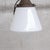 Mid-Century Opaline Conical Pendant Light For Sale - Image 5 of 8