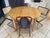 Vintage Extendable Round Table in Pine, 1970, Set of 2 For Sale - Image 18 of 18