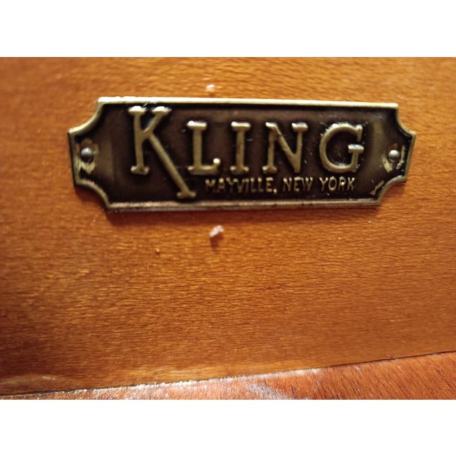1940s Mid-Century Mahogany Nightstand by Kling Furniture For Sale In San Diego - Image 6 of 14