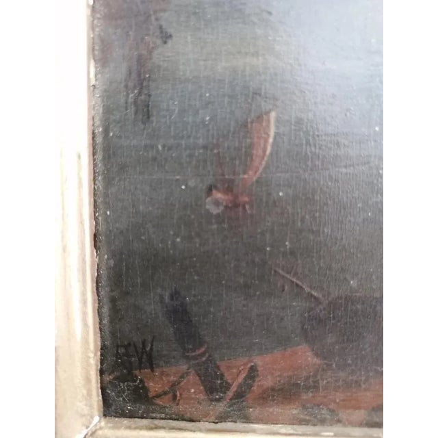 Alexander Fritz Werner, Fête nocturne de la Côte, Oil on Wood, Framed For Sale - Image 3 of 6