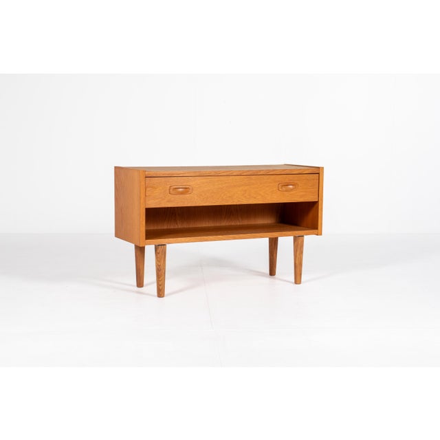 1960s Mid-Century Modern Danish Oak Hallway Cabinet, 1960s For Sale - Image 5 of 12