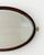 Antique Regency Style Oval Mirror For Sale - Image 4 of 5