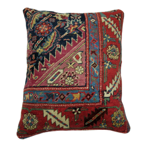Traditional Antique Karabagh Rug Pillow