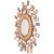 Mid-Century Modern Blue and Cream Glass and Resin Convex Mirror, in the Manner of Line Vautrin. Contemporary. For Sale - Image 3 of 8