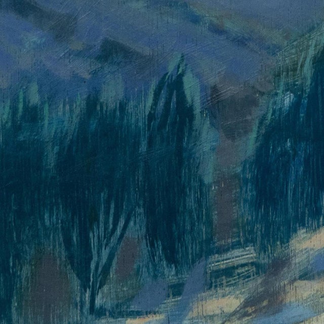 Sula Repani, Full Moon, 2022, Oil on Wood Panel For Sale - Image 9 of 11