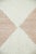 Champagne Blush and Natural White Diamond Checker Zanafi Moroccan Wool Rug - 5'7" X 8'2 " For Sale - Image 6 of 13
