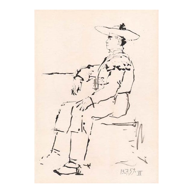 Pablo Picasso Toros Y Toreros 7 Dated 13/7/59 For Sale