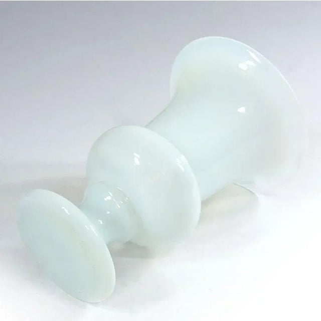 1960s Murano Opaline Glass Vase, 1960s For Sale - Image 5 of 8