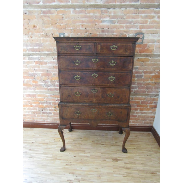George I Period Walnut High-Boy, C. 1720 For Sale - Image 9 of 10