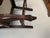 Mid 19th Century Floral Carved Walnut Cabriole Legged Arm Chair For Sale - Image 9 of 10