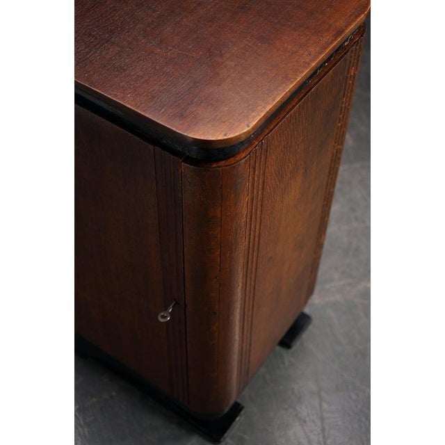 Vintage Art Deco Cabinet in Wood, 1930s For Sale - Image 11 of 17