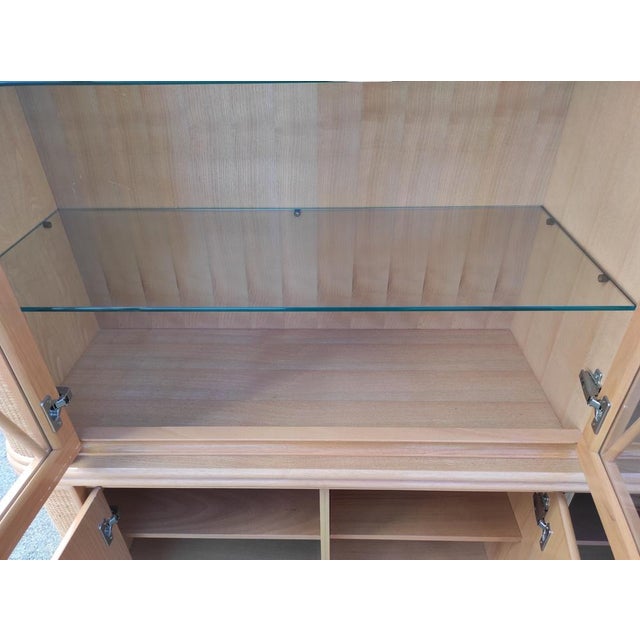 Tan Bamboo Sideboard by Roberti Rattan, 1960s For Sale - Image 8 of 18